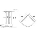 Душевая кабина Niagara Eco NG-7510-14R