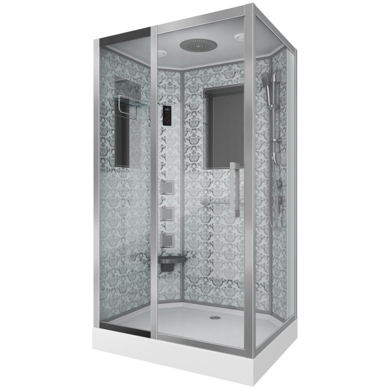 Душевая кабина Niagara Lux 7711WL хром, металлик