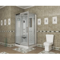 Душевая кабина Niagara Lux 7711WL хром, металлик