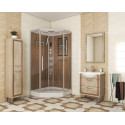 Душевая кабина Niagara Lux 7717WD хром, медь