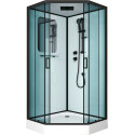 Душевая кабина Niagara Premium NG-6902-01D BLACK 100х100х220 черная