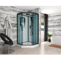 Душевая кабина Niagara Premium NG-6902-01D BLACK 100х100х220 черная