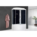 Душевая кабина Royal Bath BK RB8120BK5-BT-R