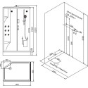 Душевая кабина SSWW WU102A L