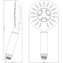 Душевая лейка Lemark LM0713C