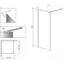 Душевая перегородка Radaway Modo New II 150