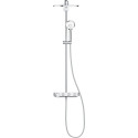 Душевая стойка Grohe Euphoria SmartControl 310 Duo 26507LS0 белая луна, с термостатом