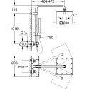Душевая стойка Grohe Euphoria XXL Cube 230 26187000