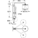 Душевая стойка Grohe Rainshower 27058000