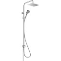 Душевая стойка Hansgrohe Vernis Shape 26289000 Showerpipe 230 1jet Reno EcoSmart хром