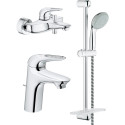 Душевой комплект Grohe Eurostyle New 124416