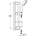 Душевой комплект Grohe Eurostyle New 124416