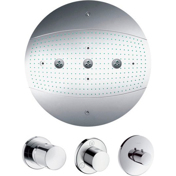 Душевой комплект Hansgrohe Raindance Rainmaker 28403000 С ВНУТРЕННЕЙ ЧАСТЬЮ, без подсветки
