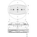 Душевой комплект Hansgrohe Raindance Rainmaker 28403000 С ВНУТРЕННЕЙ ЧАСТЬЮ, без подсветки