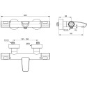 Душевой комплект Ideal Standard CERATHERM T100 (3 в 1)