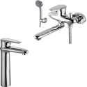Душевой комплект Lemark Status LM4414C + LM4409C