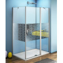 Душевой уголок Good Door Fantasy WTW+SP-F-CH 130x80