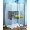 Душевой уголок Good Door Fantasy WTW+SP-F-CH 140x90