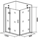 Душевой уголок Good Door Saturn WTW+SP левый 120х80х185 см