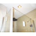 Душевой уголок GuteWetter Lux Square GK-103 правый 100x100 см стекло бесцветное, профиль хром
