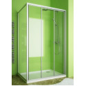 Душевой уголок GuteWetter Practic Rectan GK-403 правая 90x80 см стекло бесцветное, профиль матовый хром