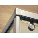 Душевой уголок GuteWetter Slide Rectan GK-863A правая 120x80 см стекло бесцветное, профиль хром