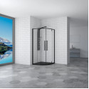 Душевой уголок RGW Stilvoll SV-53 B 100x100x200 профиль черный