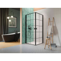 Душевой уголок Radaway Nes Black KDD I Factory 90x80