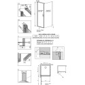 Душевой уголок Radaway Nes KDJ I 80x70 L