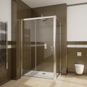 Душевой уголок Radaway Premium Plus DWJ+S 100x80 прозрачное стекло