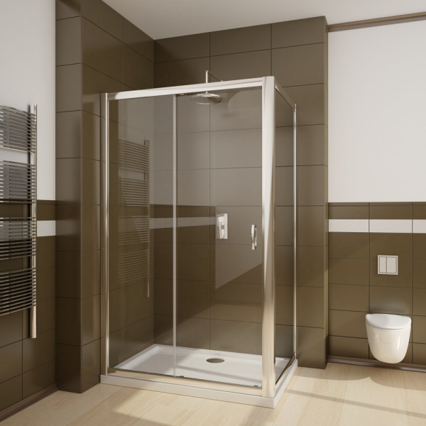 Душевой уголок Radaway Premium Plus DWJ+S 100x80 прозрачное стекло