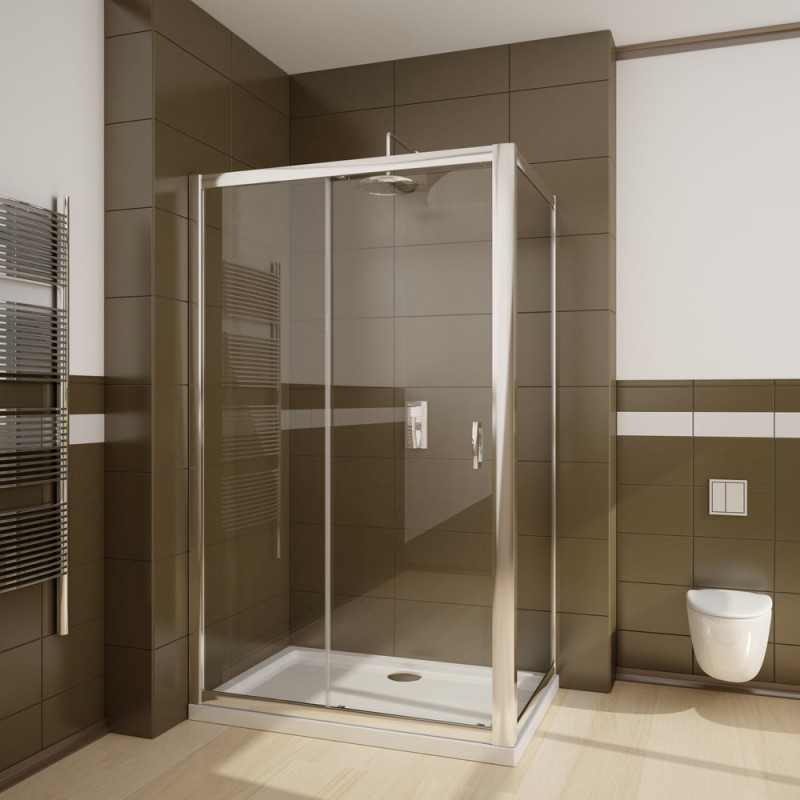 Душевой уголок Radaway Premium Plus DWJ+S 100x80 прозрачное стекло