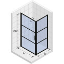 Душевой уголок Riho Grid GB201 90х90 см