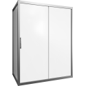 Душевой уголок STWORKI Эстерсунд DE019R80160200 160x80 см профиль хром матовый, стекло матовое