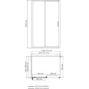 Душевой уголок Wasserkraft Main 41S14