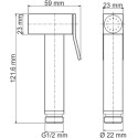 Гигиенический душ Wasserkraft Exter A138