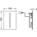 Кнопка смыва TECE filo urinal 9242054 230 V хром