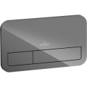 Кнопка смыва Villeroy & Boch Viconnect 922400RA серая глянцевая