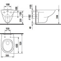 Комплект Roca Mateo 893100010 подвесной унитаз + инсталляция + кнопка
