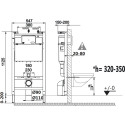 Комплект Roca Mateo 893100010 подвесной унитаз + инсталляция + кнопка