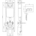 Комплект  Система инсталляции для унитазов Ideal Standard W3710AA 4 в 1 + Чаша для унитаза подвесного Ideal Standard Connect AquaBlade E047901 + Крышк