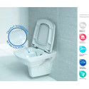 Комплект  Система инсталляции для унитазов TECE Base + Унитаз подвесной Cersanit Carina new clean on