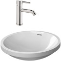 Комплект  Смеситель VitrA Minimax S A41984EXP для раковины + Рукомойник Duravit Architec 0319420000