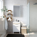 Комплект  Унитаз подвесной STWORKI Стокгольм Clean On DPL EO slim 63428 безободковый + Мебель для ванной STWORKI Дублин 50