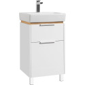 Комплект  Унитаз подвесной STWORKI Стокгольм Clean On DPL EO slim 63428 безободковый + Мебель для ванной STWORKI Дублин 50