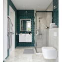 Комплект Унитаз Duravit ME by Starck 2530090000 с микролифтом + Инсталляция Ideal Standard Prosys Frame с кнопкой смыва белая