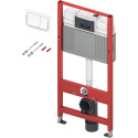 Комплект Унитаз подвесной STWORKI Хельсинки Clean On DPL EO slim 63429 + Система инсталляции для унитазов TECE Base NEW с кнопкой смыва