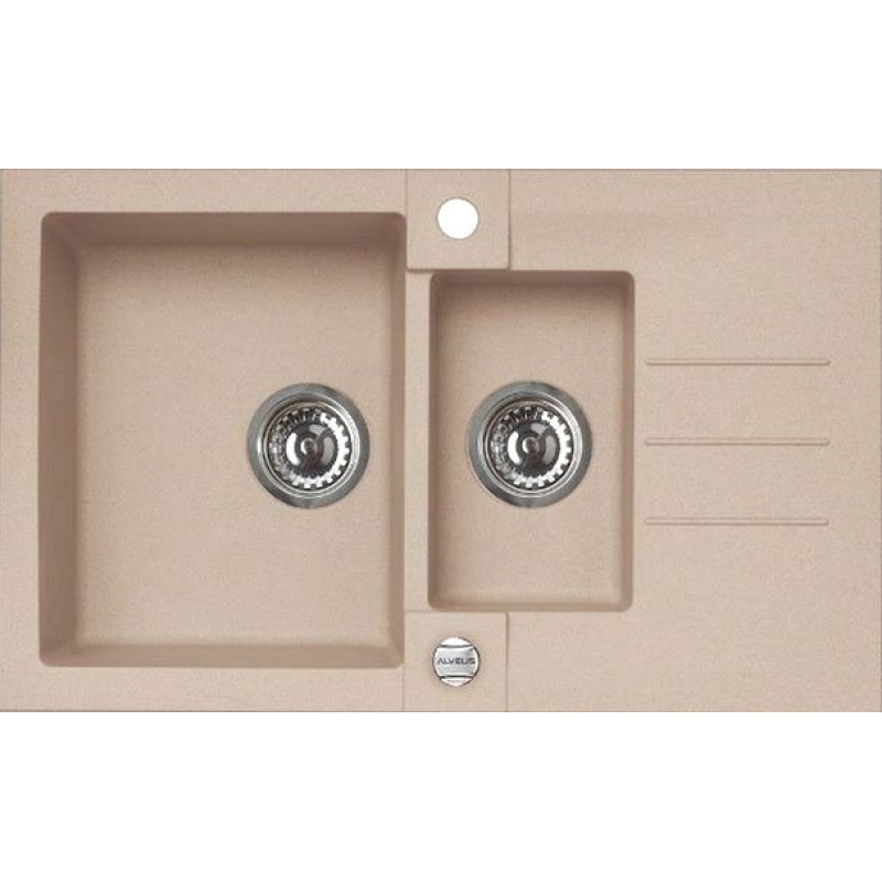 Мойка кухонная Alveus Rock Granital 70 beige