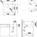 Мойка кухонная Blanco Andano 450-IF