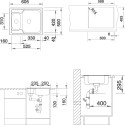 Мойка кухонная Blanco Tipo 6 сталь матовая